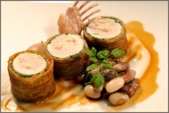 Plate with Food