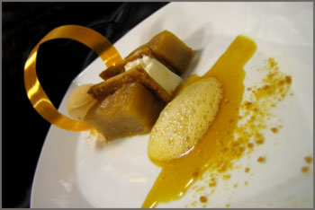 Plate with food