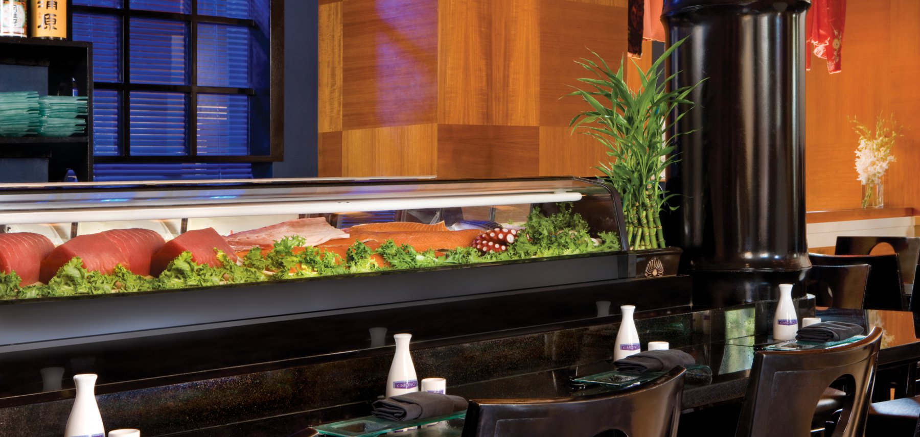 Sushi Bar with Chairs